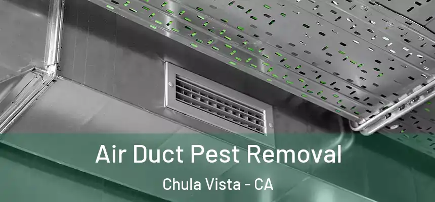 Air Duct Pest Removal Chula Vista - CA