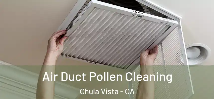 Air Duct Pollen Cleaning Chula Vista - CA